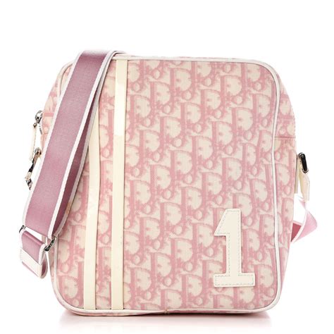 dior pink monogram bag|christian Dior vintage bag.